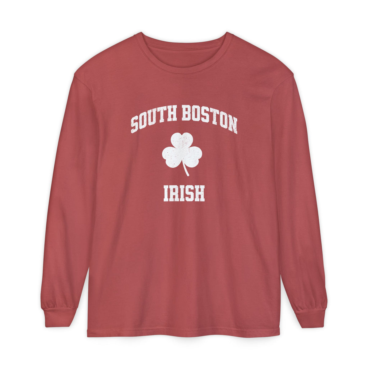 South Boston Irish Comfort Colors Long Sleeve T-Shirt