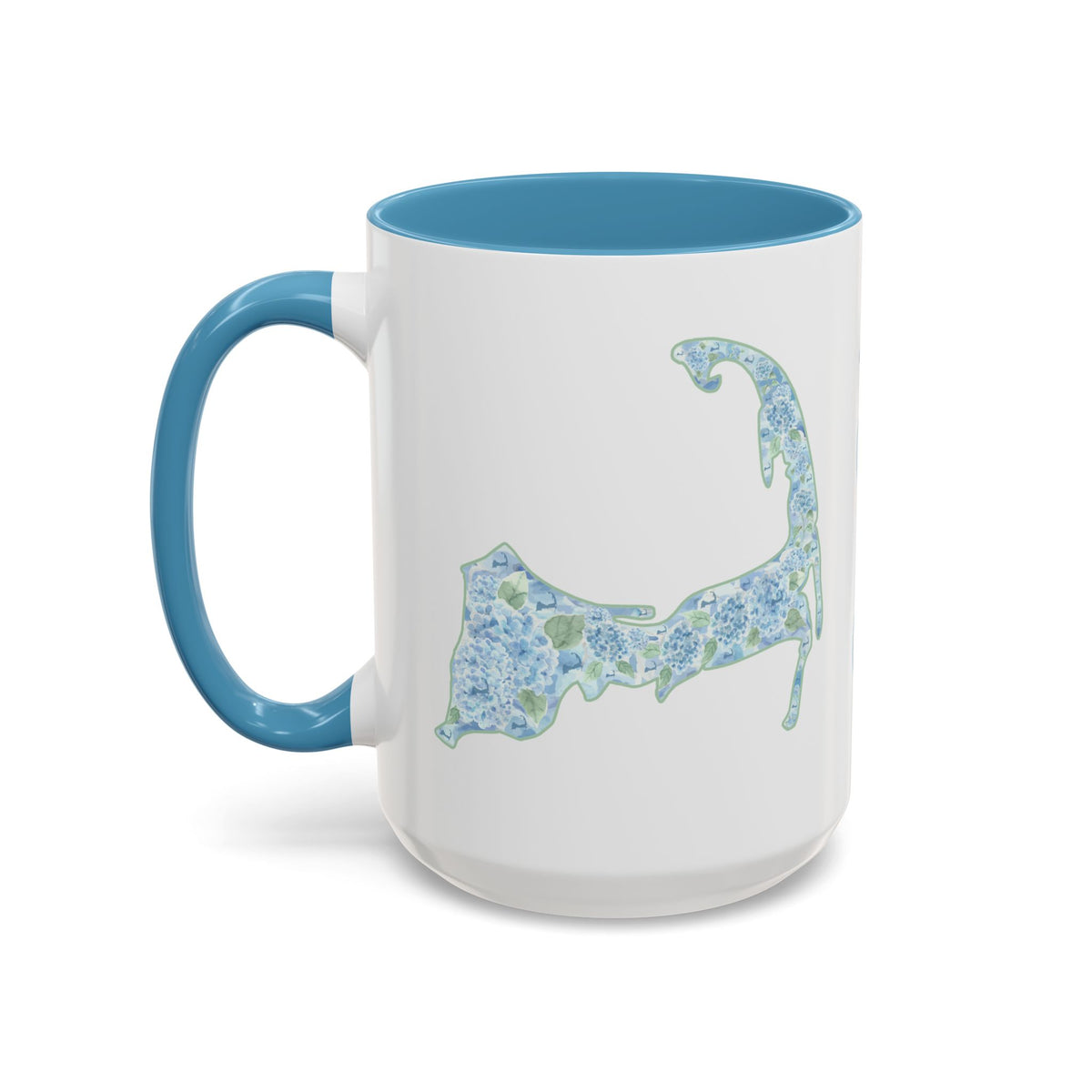 Cape Cod Hydrangea 15 oz Mug