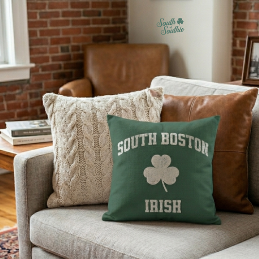 South Boston Irish Pillow