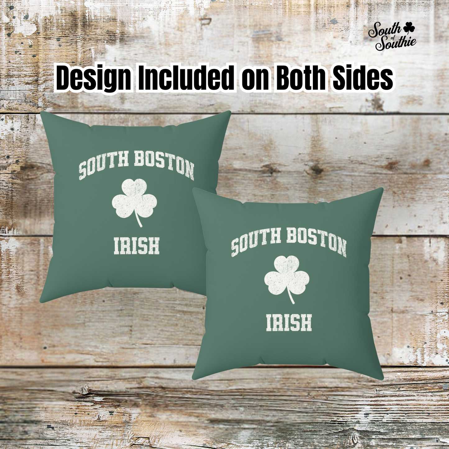 South Boston Irish Pillow