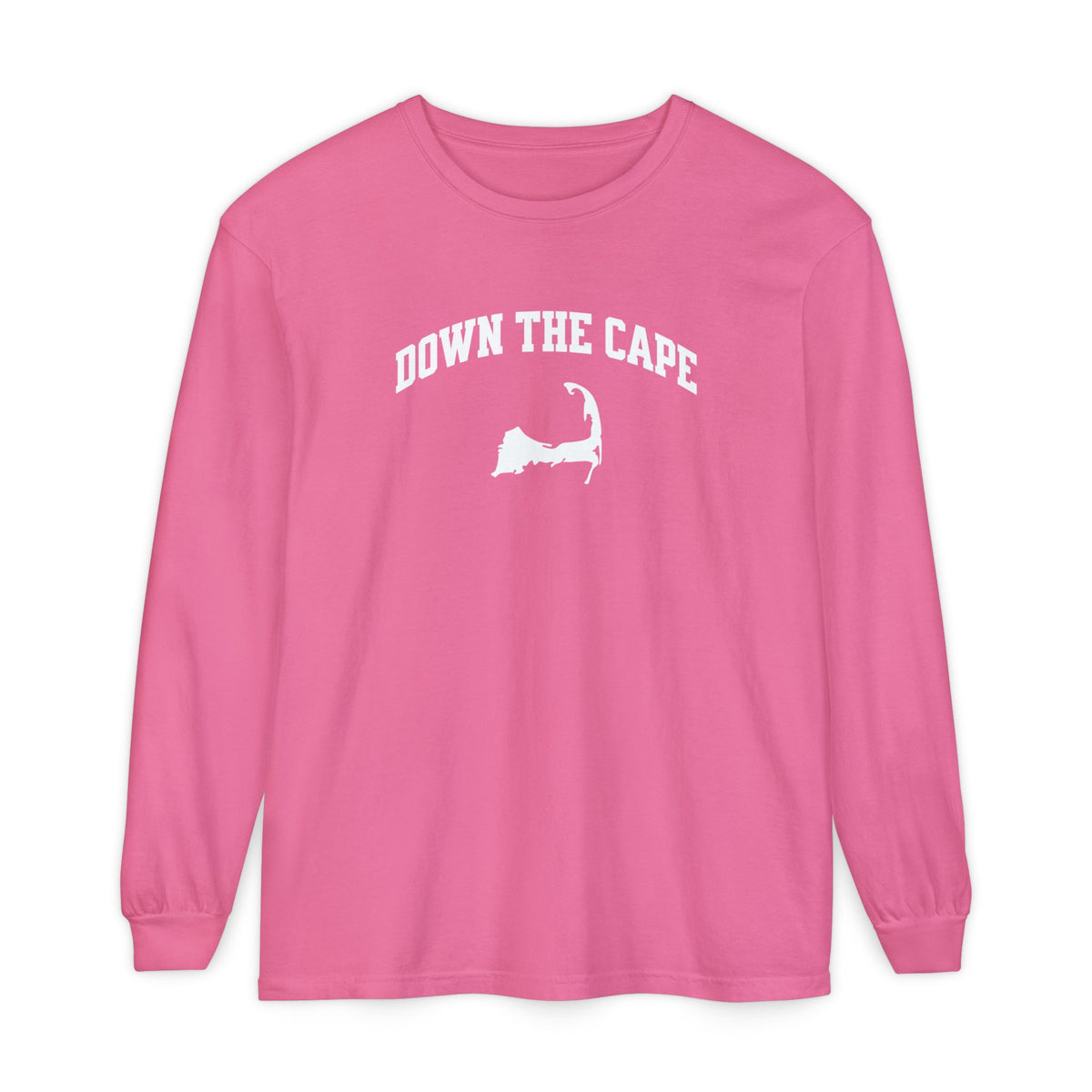 Down the Cape Comfort Colors Long Sleeve T-Shirt
