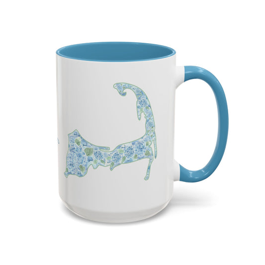 Cape Cod Hydrangea 15 oz Mug