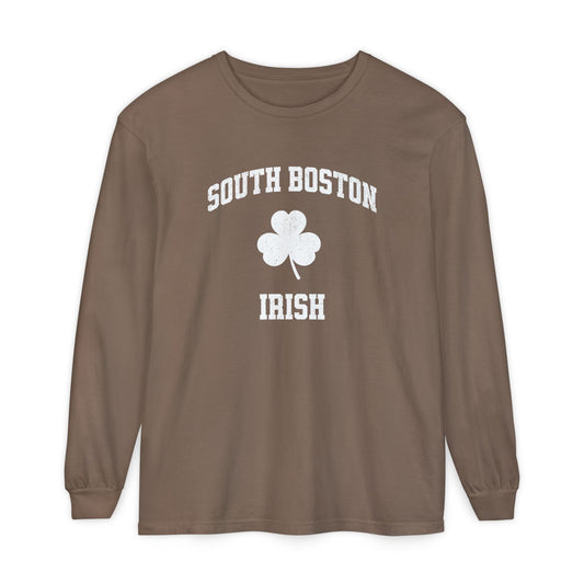 South Boston Irish Comfort Colors Long Sleeve T-Shirt