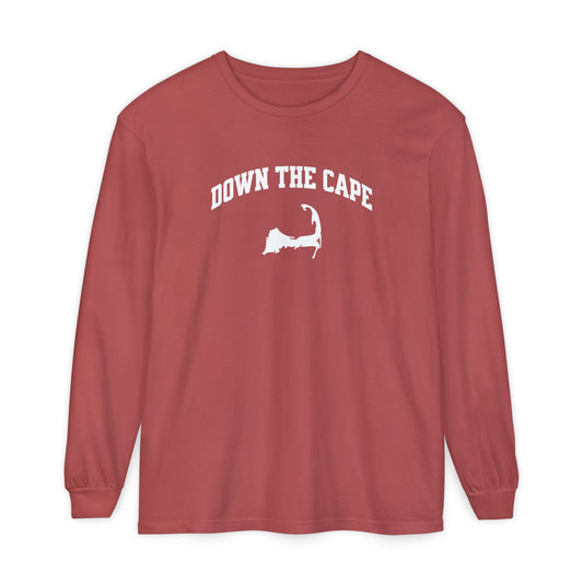Down the Cape Comfort Colors Long Sleeve T-Shirt