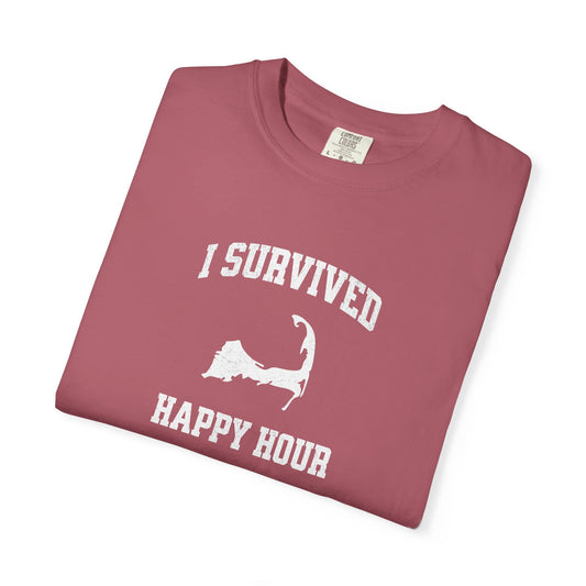 I Survived Cape Cod Happy Hour T Shirt