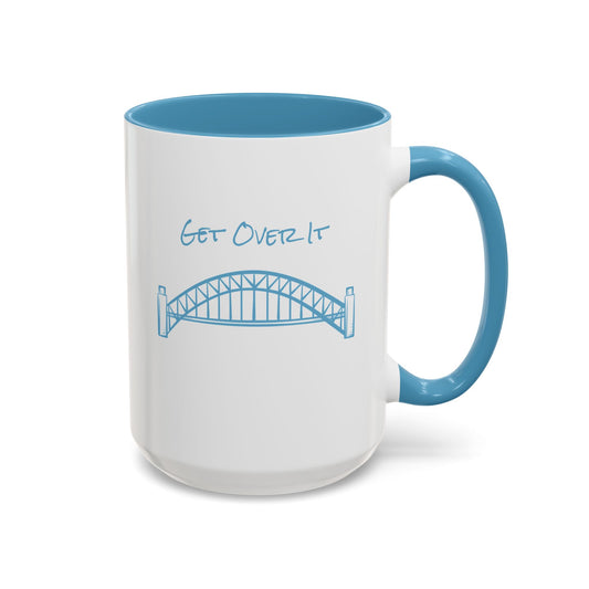 Cape Cod Bridge Mug - Light Blue