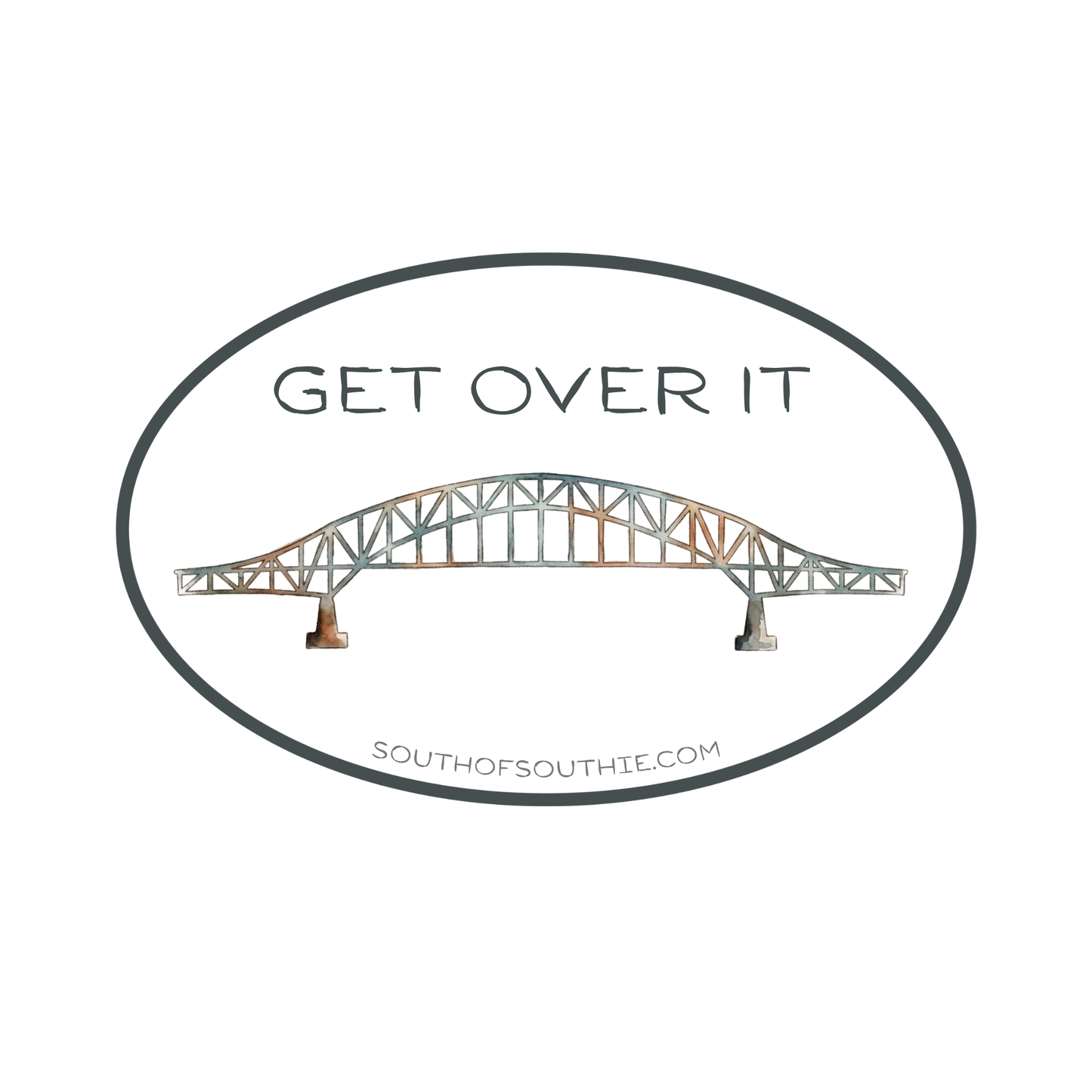 Cape Cod Bridge Waterproof Decal