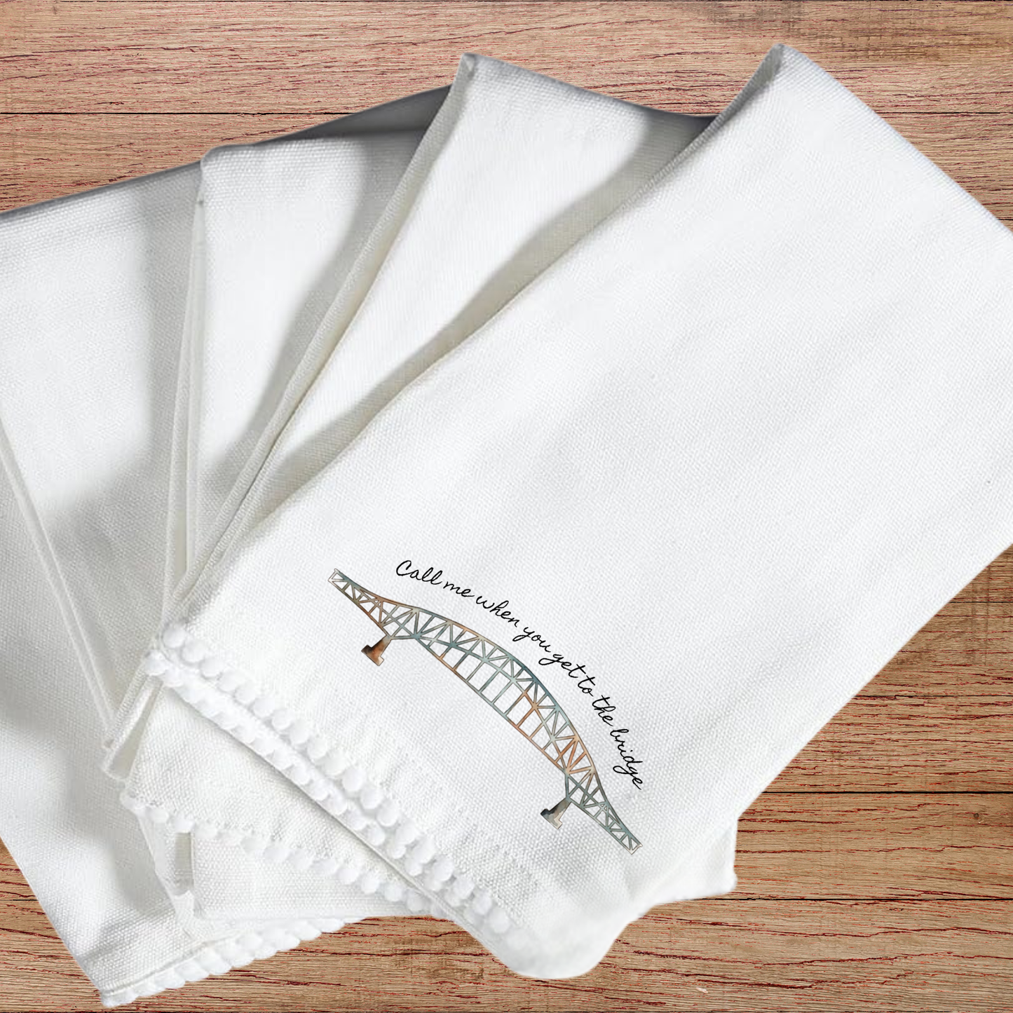 Cape Cod Bridge Tea Towel