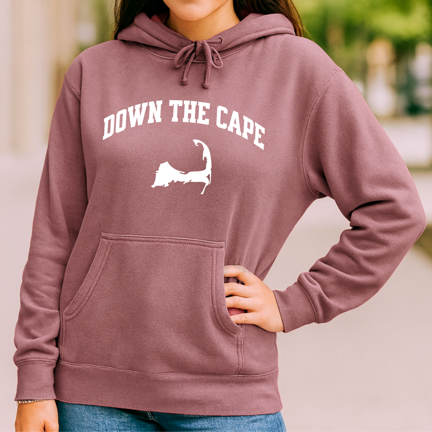 Down the Cape Unisex Pigment-Dyed Hoodie