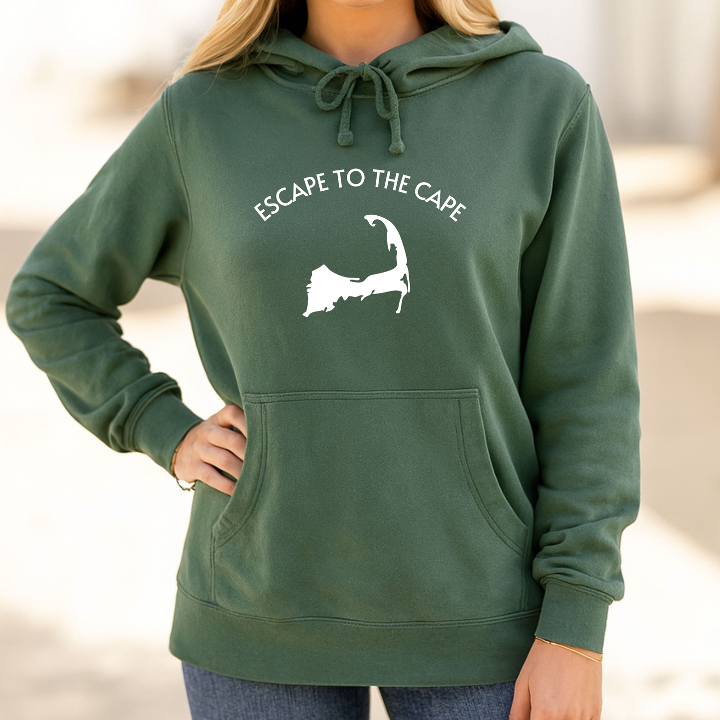 Escape to the Cape Pigment Dyed Hoodie