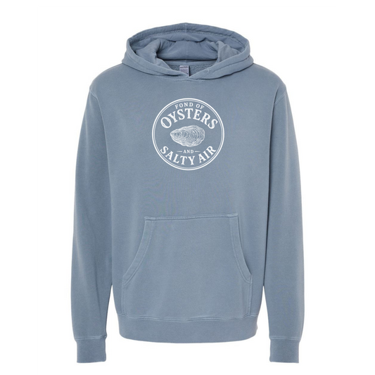 Cape Cod Oysters Pigment-Dyed Hoodie