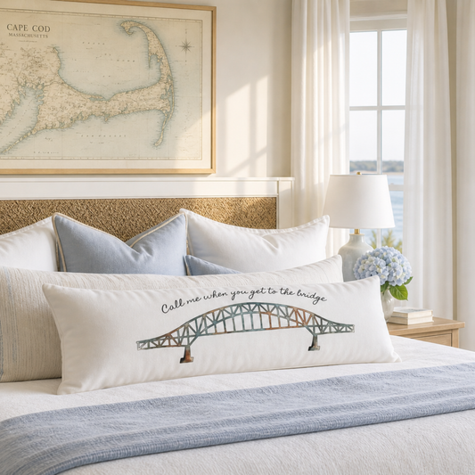 Call Me When You Get To The Bridge Body Pillow and Cover